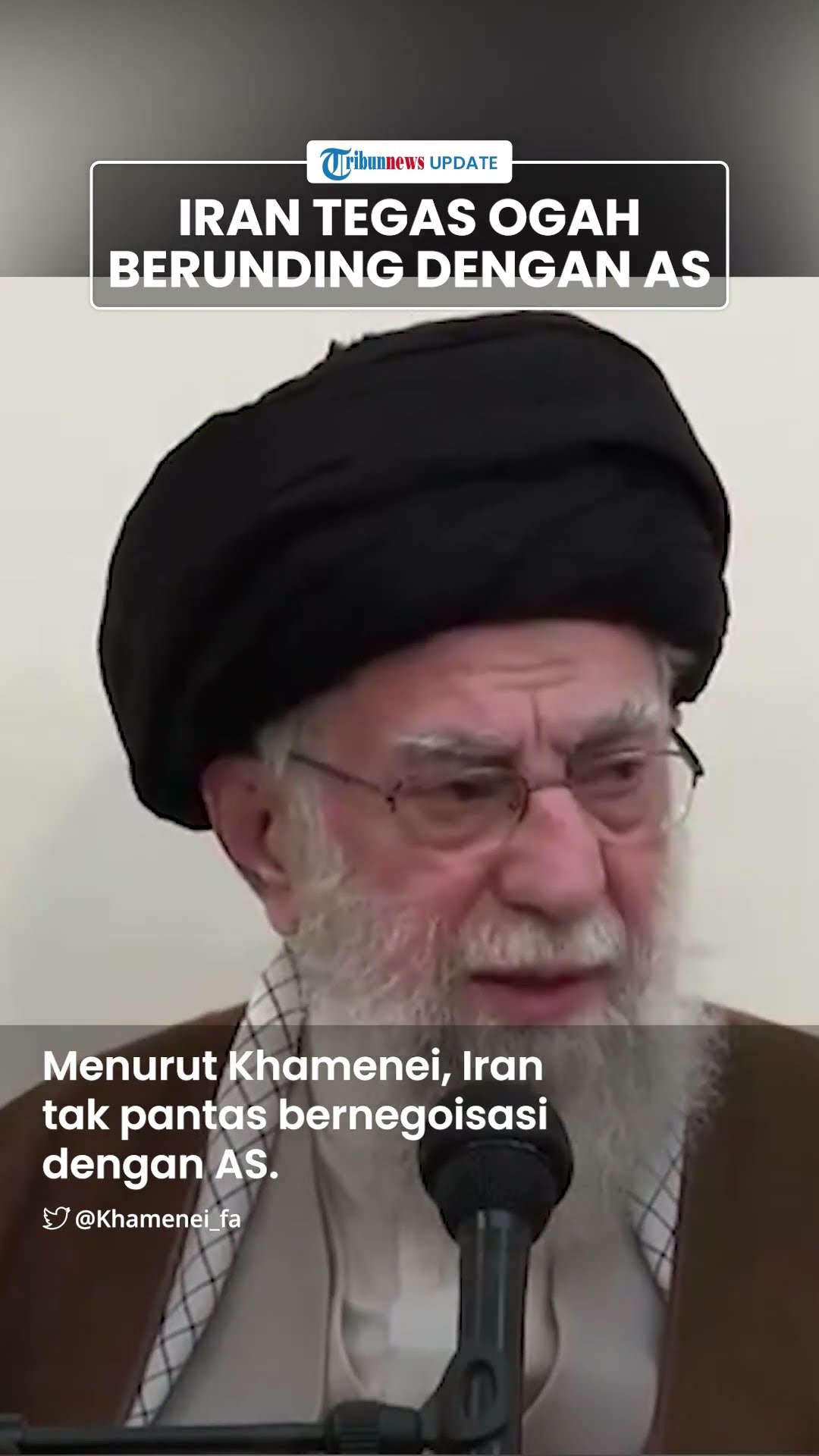 Iran Blak-Blakan! Tegaskan Tidak Akan Berunding dengan AS di Bawah Komando Trump: Dia Tak Cerdas