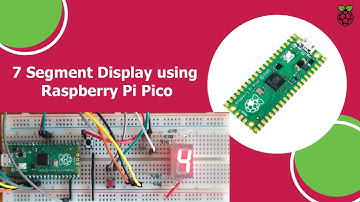 7-Segment Display Interfacing with Raspberry Pi Pico