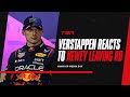 &#39;I&#39;m sad he&#39;s leaving and wish him the best&#39;: Verstappen reflects on time with Newey