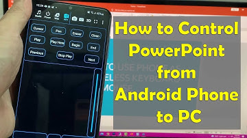 How to Control PowerPoint from Android Phone to PC Wireless | PC Remote Control Android