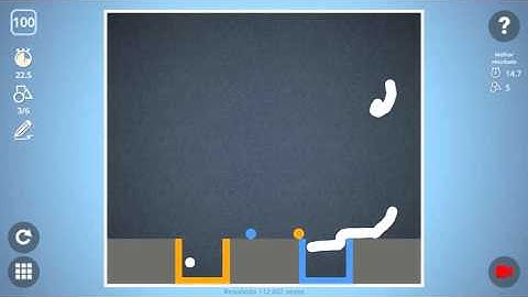 Check out how I solved level 100 in Brain It On! #BrainItOn