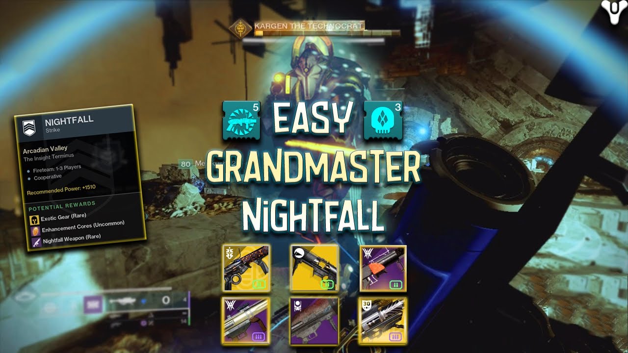 Nightfall Rockets ROCKETS AND GRENADE LAUNCHERS OBLITERATE THIS NIGHTFALL - Destiny 2 ...
