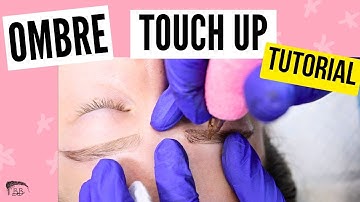 How to do OMBRE BROW TOUCH UP (step by step)