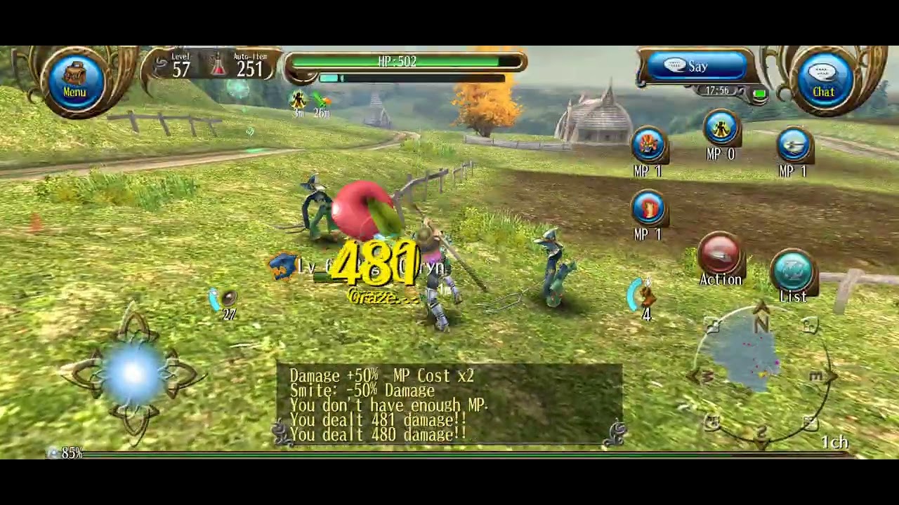 Big Coryn vs Halberd - Toram Online 