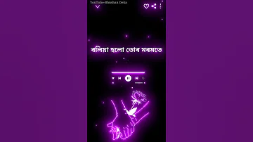 Zubeen Garg Assamese Love whatsapp status video....