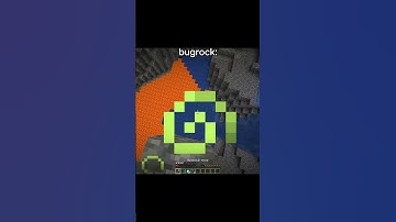 typical minecraft bugrock:... #minecraft #mine #bedrock #bugrock #java #versions #version #bugs #bug