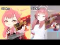 Sd aru ex skill vs 3d aru ex skill  blue archive