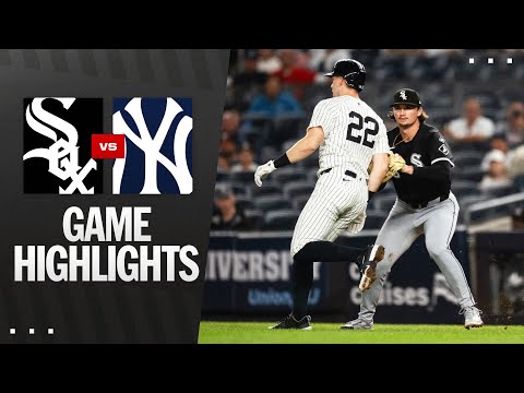 White Sox vs. Yankees Game Highlights (9/25/25) | MLB Highlights