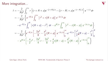 8.04 The hydrogen molecule ion