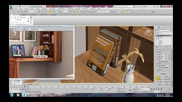 Tutorial on Modeling texturing and Lighting an interior in 3dsmax using Vray ( Part 7)