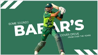🎥 Watch King 👑 Babar Azam's Signature Shots | Collection of Cover Drives of Babar Azam