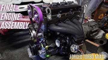 Installing the Last Pieces of My Forged Miata Engine