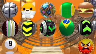 🔥 Going Balls vs Rollance Adventure Balls | Ultimate Speedrun Challenge 🏆 | Epic iOS Gameplay screenshot 1