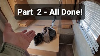 Repairing a rotten RV floor and LifeProofing the whole thing! (Part 2  Finished!)