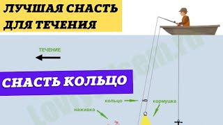 Лучшая снасть для ловли на течении ( кольцо - яйца )