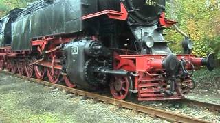 die größte dampflokomotive in Bulgarien 1-6-2 BDZ 46