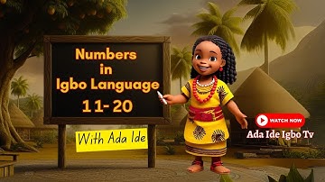 Ọnụọgụgụ 11- 20 I Learn Numbers 11-20 in Igbo | Easy Igbo Counting for Kids