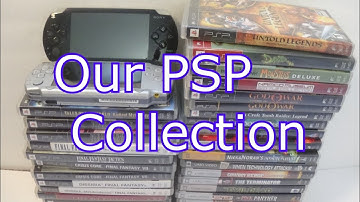 Our Sony PSP Game and UMD Movie Collection