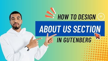 Design the About Us Section in Gutenberg Editor | Copy Paste Premade Layout