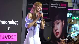 180811 Moonshot X Lisa 1St Fan Sign In Thailand