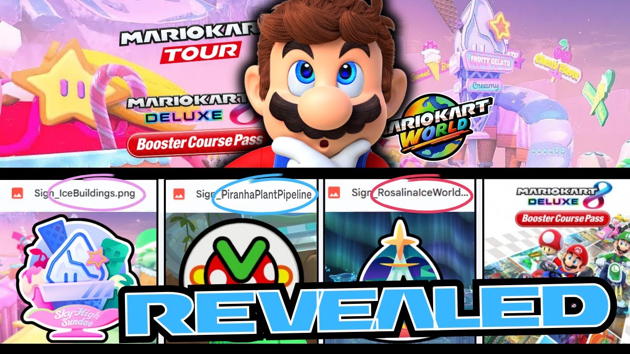 Оказывается, десерт Sky High Sundae был впервые создан для Mario Kart World... (Но это еще не все!)