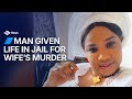 Man who stabbed wife 22 times jailed for life