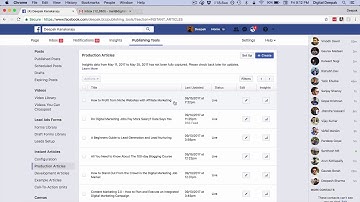 How Facebook Instant Articles Performs for my Blog