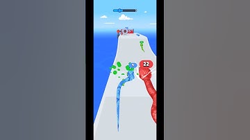 Snake Run Race 3D Game #Shorts Level 4-5