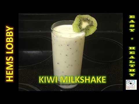 Video: Wie Man Einen Grüntee-Kiwi-Milchshake Macht