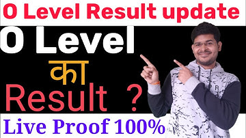 O Level Result Update 28 April 2021 || O Level January 2021 Result || O Level Result