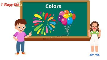 #V2.Color (Màu sắc)- Thuyết trình Tiếng anh bằng Sơ đồ tư duy Mindmap| English for Kid |T-Happy Kids