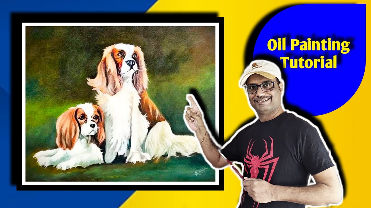 How to Paint Realistic Dogs in 3 steps Oil Painting Tutorial YouTube