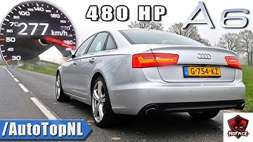 Reacting To 480HP AUDI A6 C7 3.0 TFSI | 0-270KM/H ACCELERATION SOUND & AUTOBAHN POV by AutoTopNL