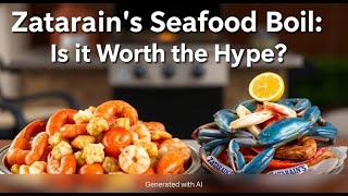 Zatarain's Seafood Boil: Shrimp, Snow Crab & Blue Crab Legs - Does It Live Up to the Hype?