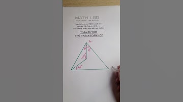 Tư duy về góc trong toán hình học #maths #toán #toanhocdamme #toanhoc #logic #tuduy