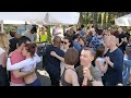 Outdoor social dancing  warsaw kizomba festival