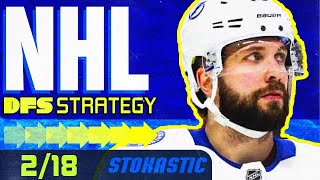 NHL DFS Strategy Saturday 2\/18\/23 | Daily Fantasy Hockey Picks