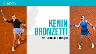 Sofia Kenin - Lucia Bronzetti | ROME R128 - Match Highlights #IBI24