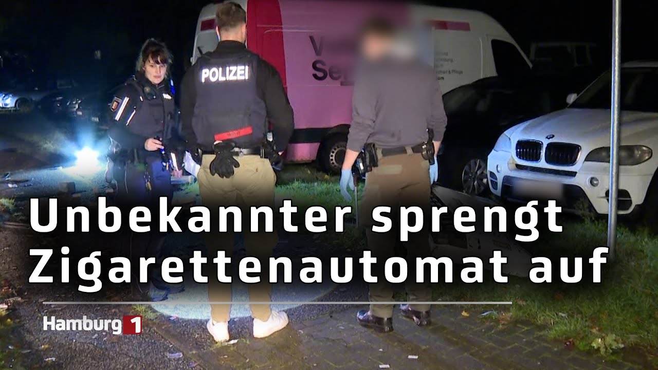 Geldautomat in Harsefeld gesprengt - Polizei fahndet nach Tätern