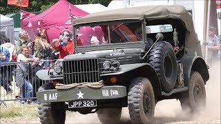 Dodge WC-56 Command Car, running at the Overlord Show 2025