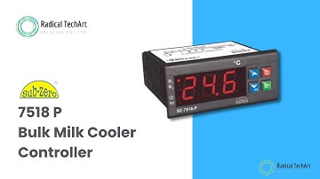 SubZero 7518P Bulk Milk Cooler Controller