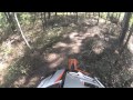 KTM Dirt Bike Smacks a Tree