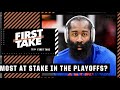 Stephen A.: James Harden is under pressure to be RELEVANT! | First Take