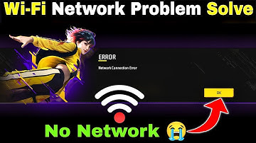Free fire not opening while using wifi//Free fire Wifi Network Problem//network error problem in ff