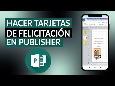 Cómo hacer tarjetas de felicitación e invitación en MICROSOFT PUBLISHER desde cero