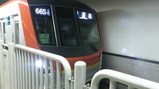 【試運転】東京メトロ副都心線，有楽町線17000系(17104F)試運転_池袋駅発車