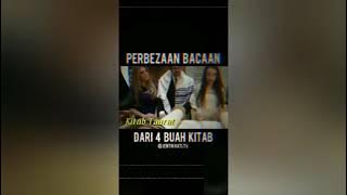 4 perbezaan bacaan kitab..kitab taurat...kitab zabur...kitab injil...kita suci al quraan..