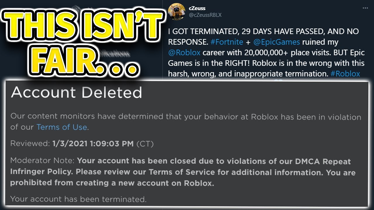 Roblox Banned This Developer For The Worst Reason Youtube - roblox deepak dev support