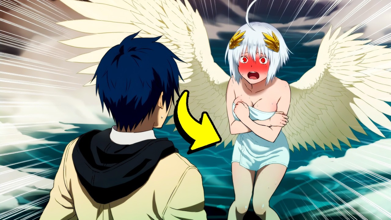 Esse Nerd Triste Teve a Vida Salva Por Essa Anjo Linda e Recebeu Poderes Divinos KKKKKK