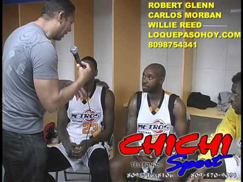 ROBERT GLENN, CARLOS MORBAN Y WILLIS REED ENTREVISTA 26515